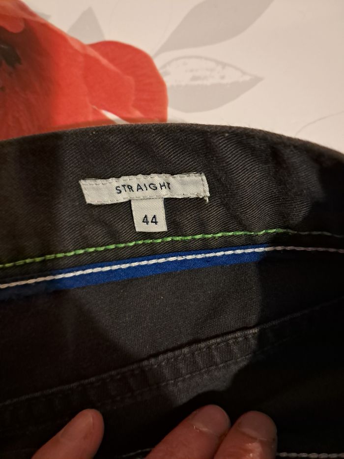 Pantalon gris, noir pour homme. - photo numéro 4