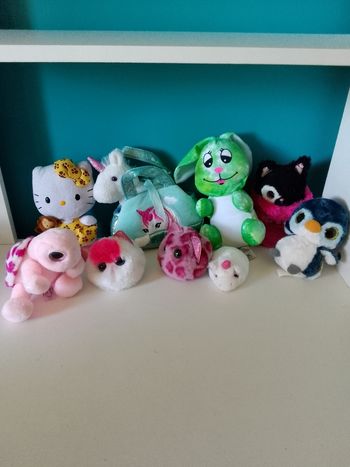 Lot de peluches 