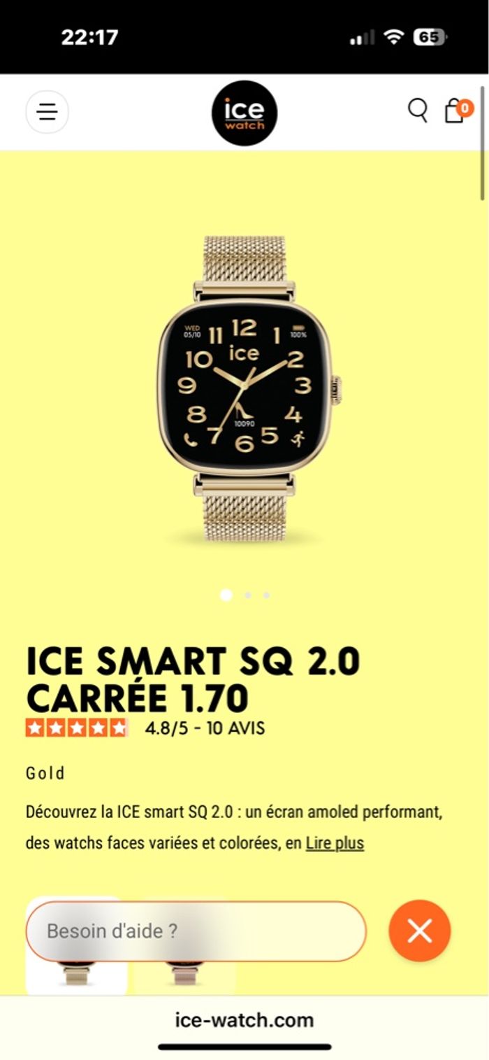 Montre connectée Ice Watch de septembre 2025 - photo numéro 2