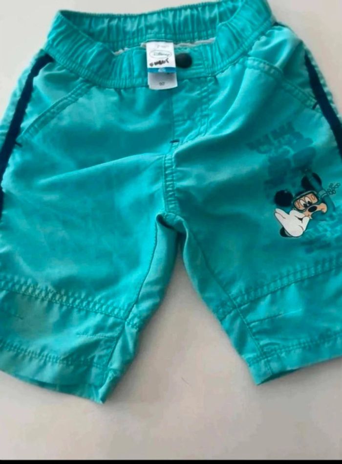 Short Maillot de bain Mickey taille 92 cm
