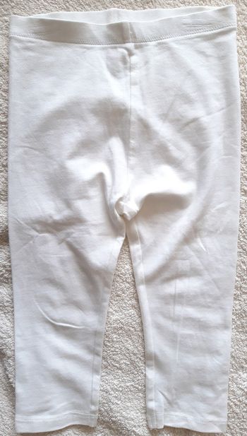 Legging blanc 18-24 mois - 86 cm enfant - Baby club / C&A