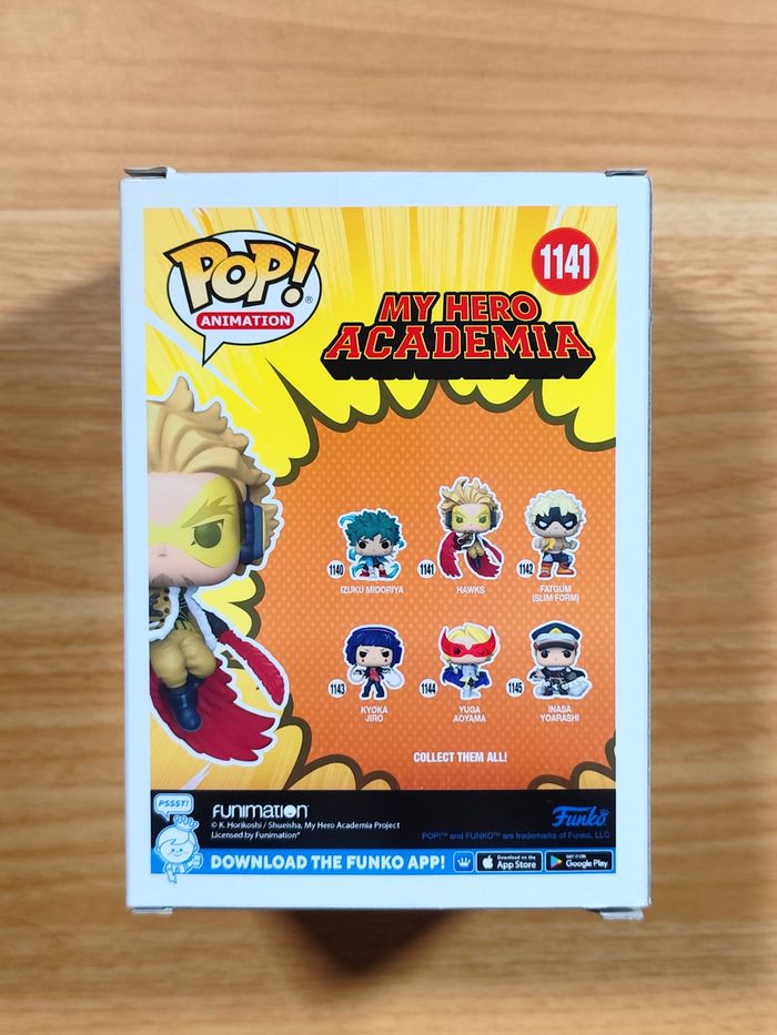Lot 3 Funko Pop! MHA - Hawks 1141 Fatgum 1142 Re-Destro 1523 Neuf - photo numéro 4