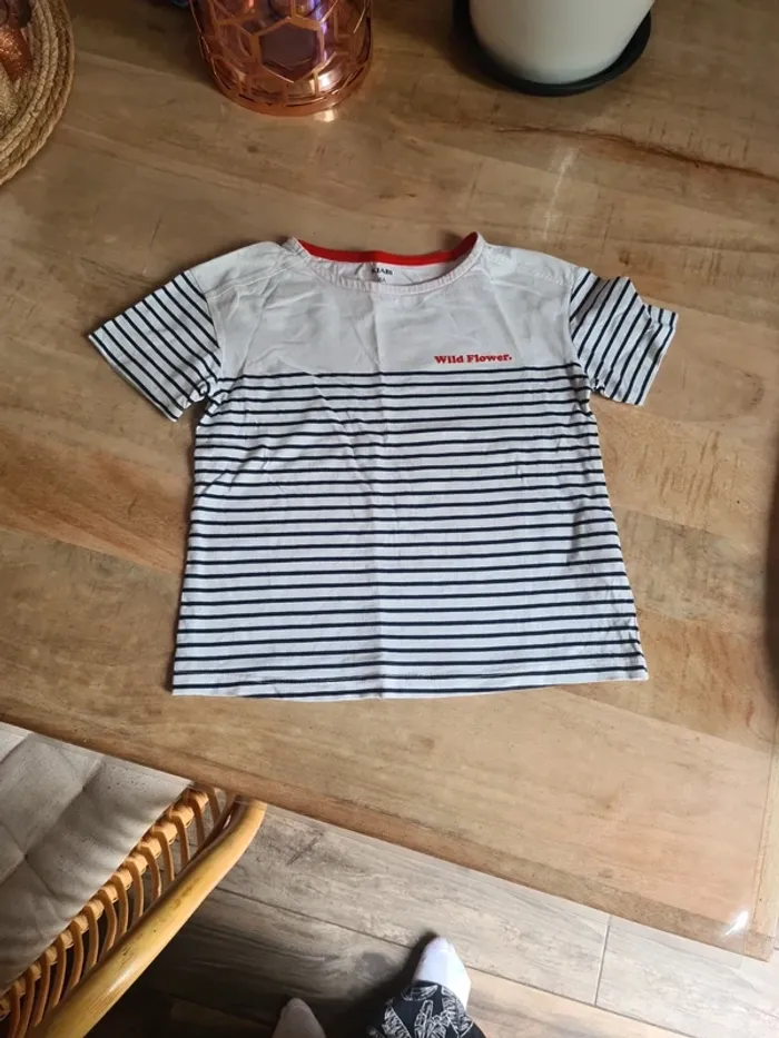 Tee shirt rayure 4 ans kiabi