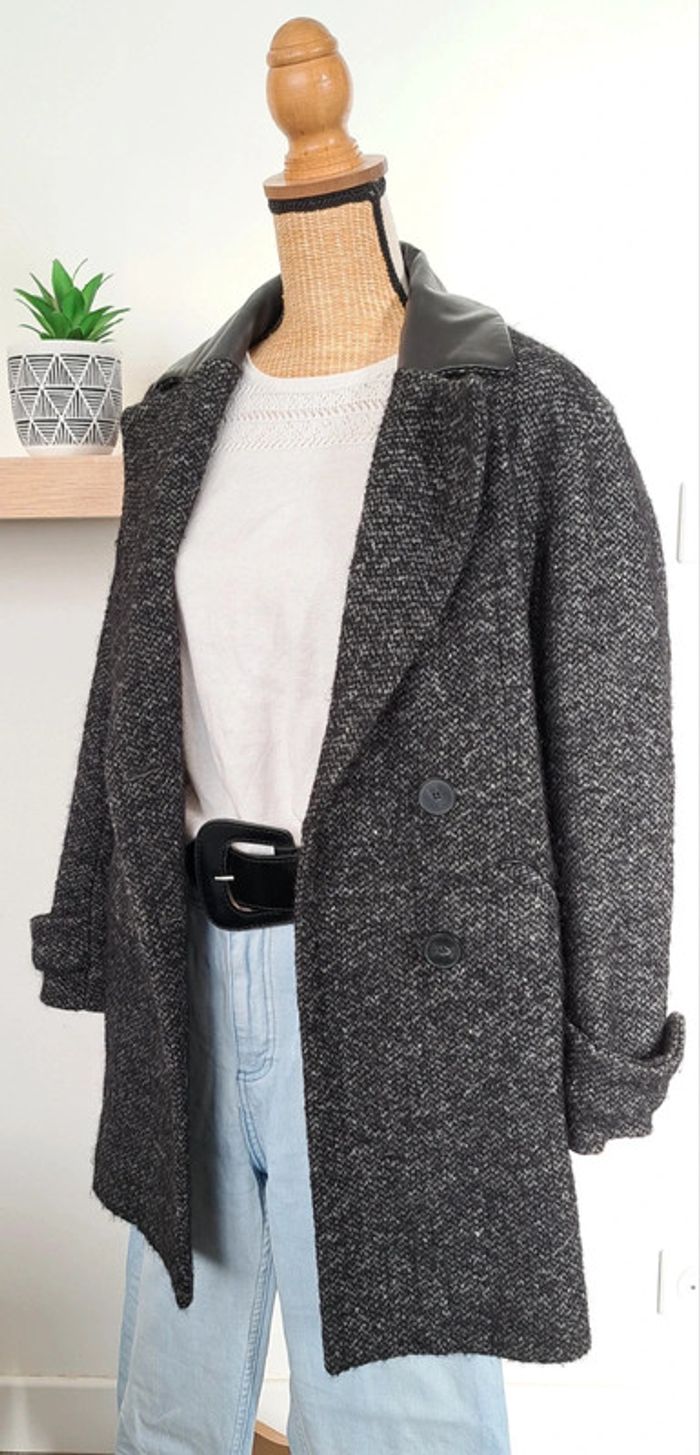 Manteau Comptoir Des Cotonniers en laine - photo numéro 2