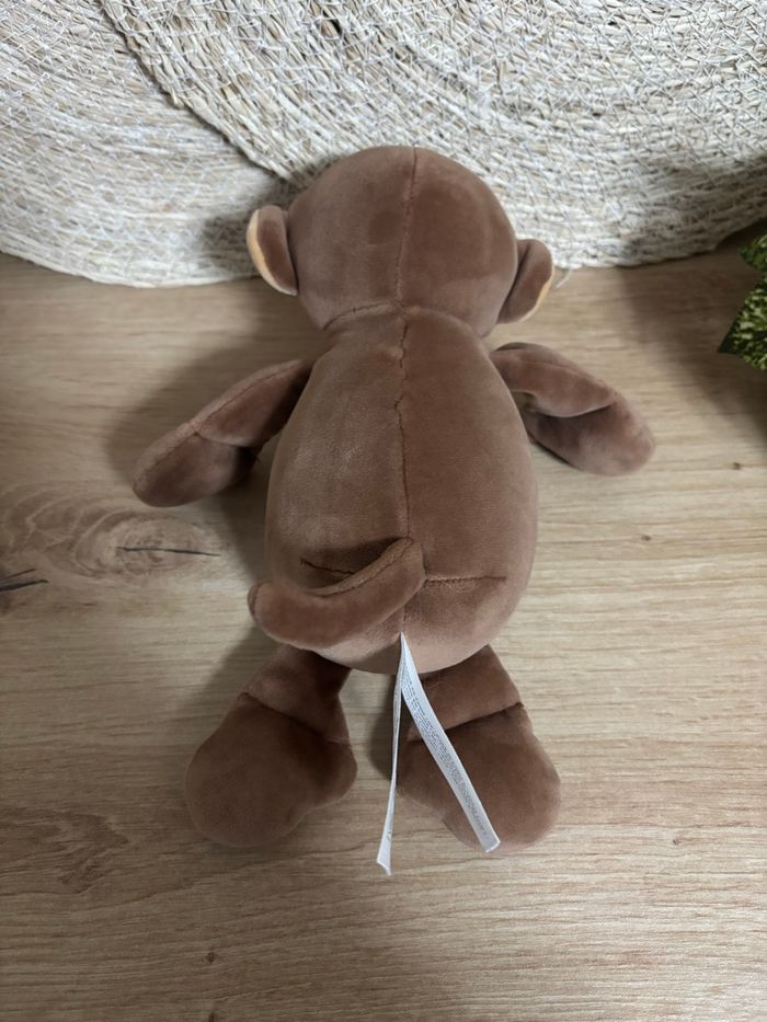 Doudou singe marron beige simba toys - photo numéro 3
