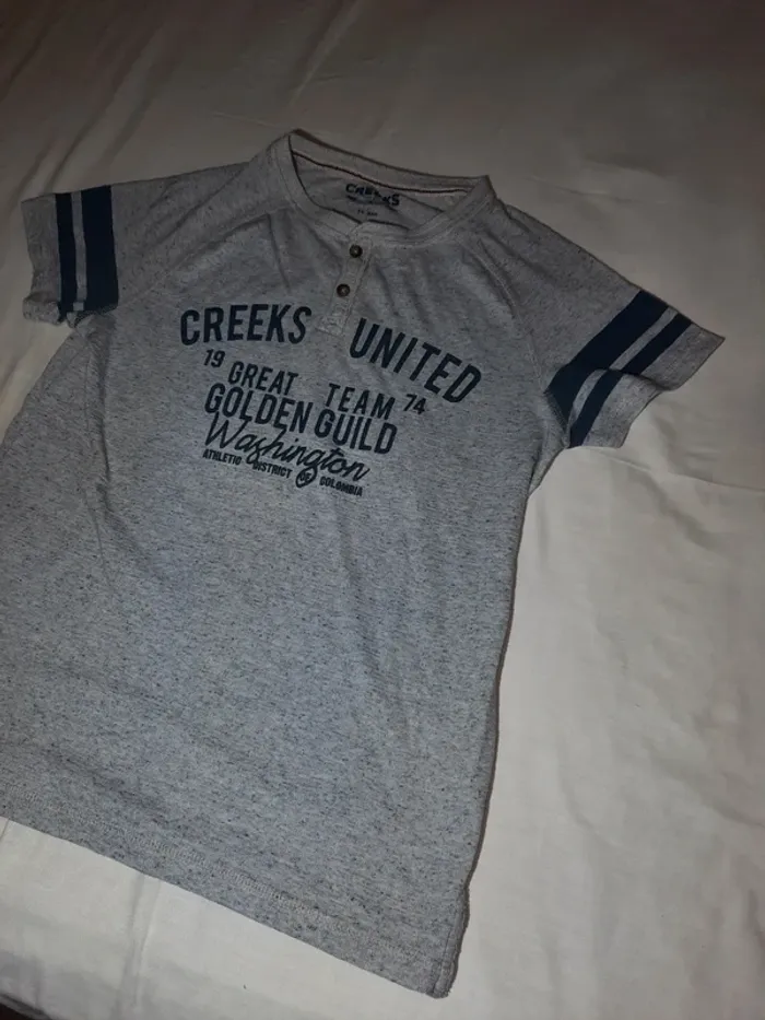 T-shirt imprimé creeks - photo numéro 2