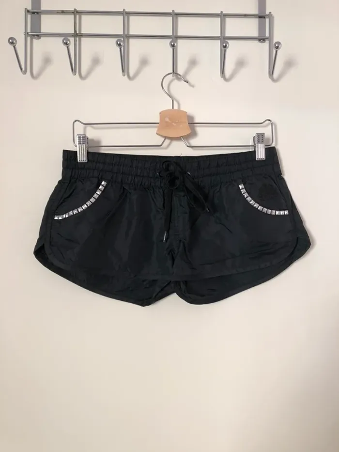 Short de bain noir à clou femme Sundek taille M