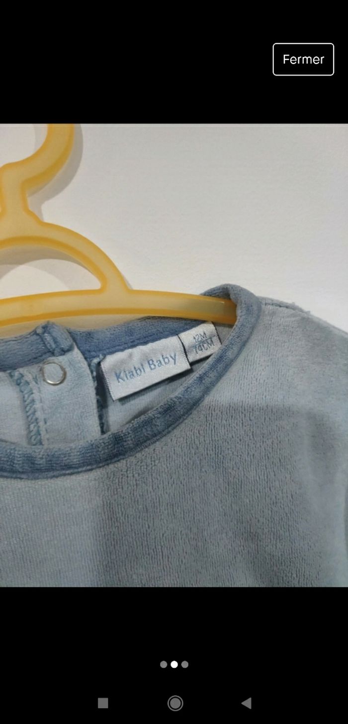 Pyjama renne 12/18 mois hiver - photo numéro 2