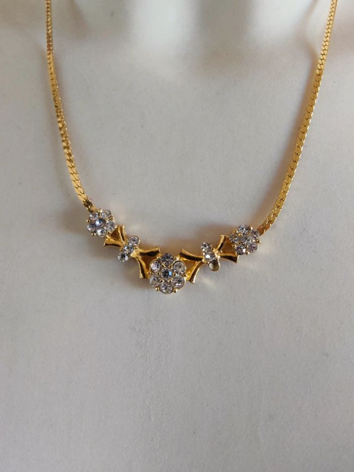 Collier doré vintage - photo numéro 5