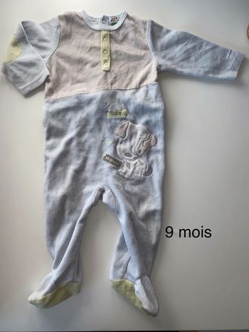 Pyjama 9 mois