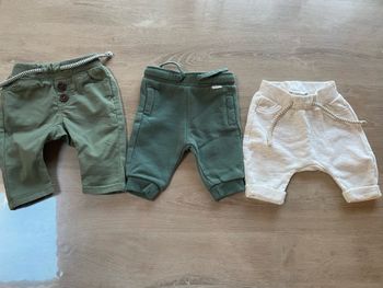 3 pantalons garçons bébé