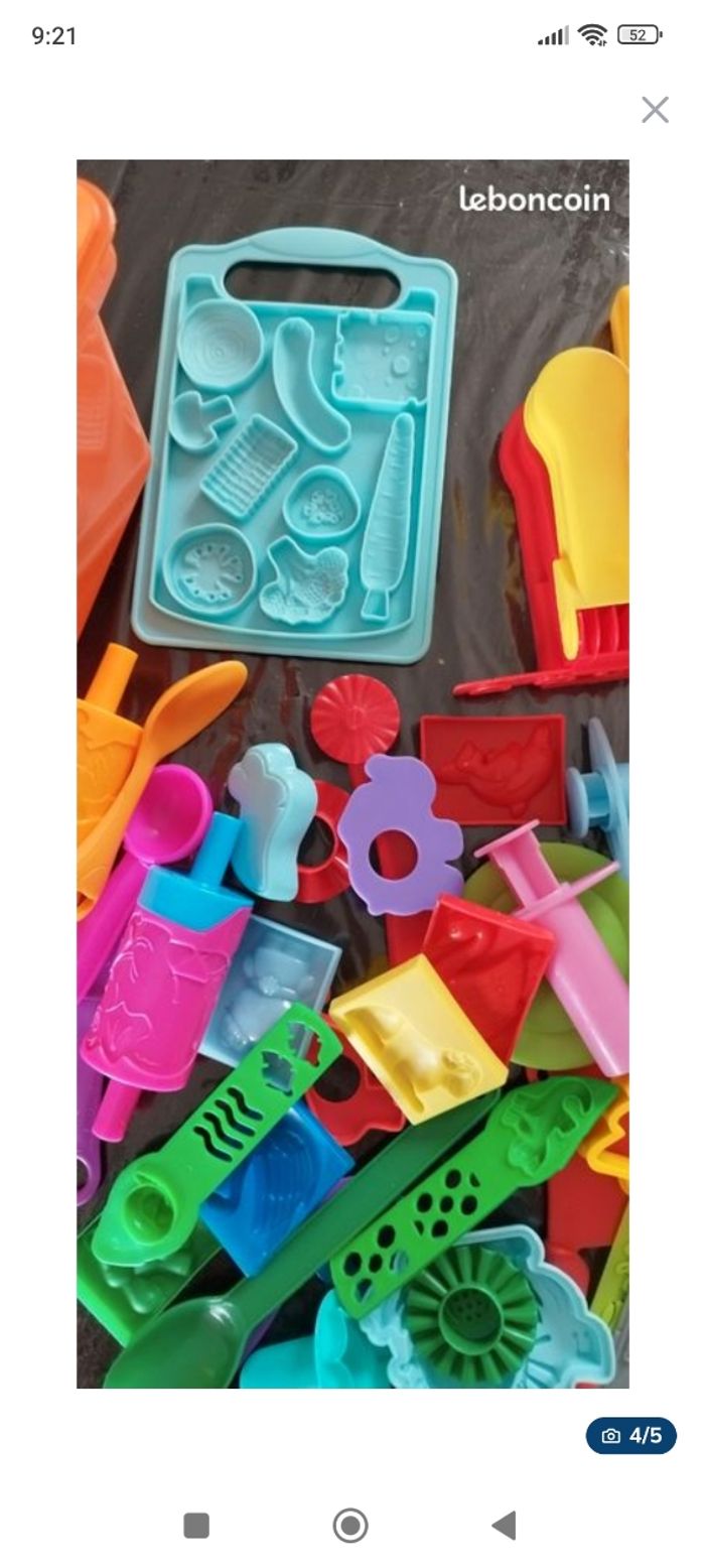 Ensemble accessoires pâte à modeler