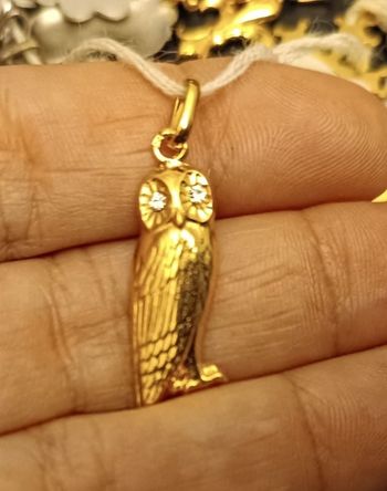 Médaille chouette hibou