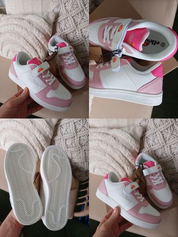 Lot de deux Paires de baskets / sneakers à scratch Ellesse pointure 33 neuves avec étiquettes