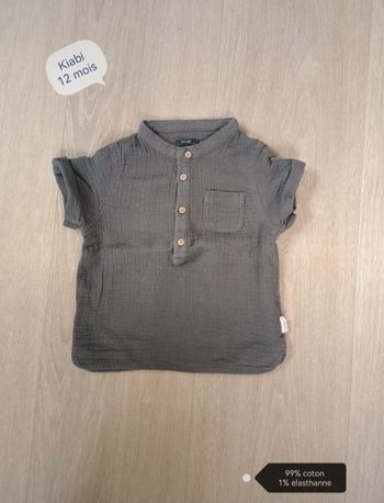 Tee-shirt kiabi 12 mois