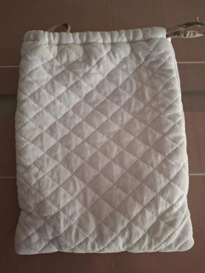 Pochette blanche burberry coton - photo numéro 2