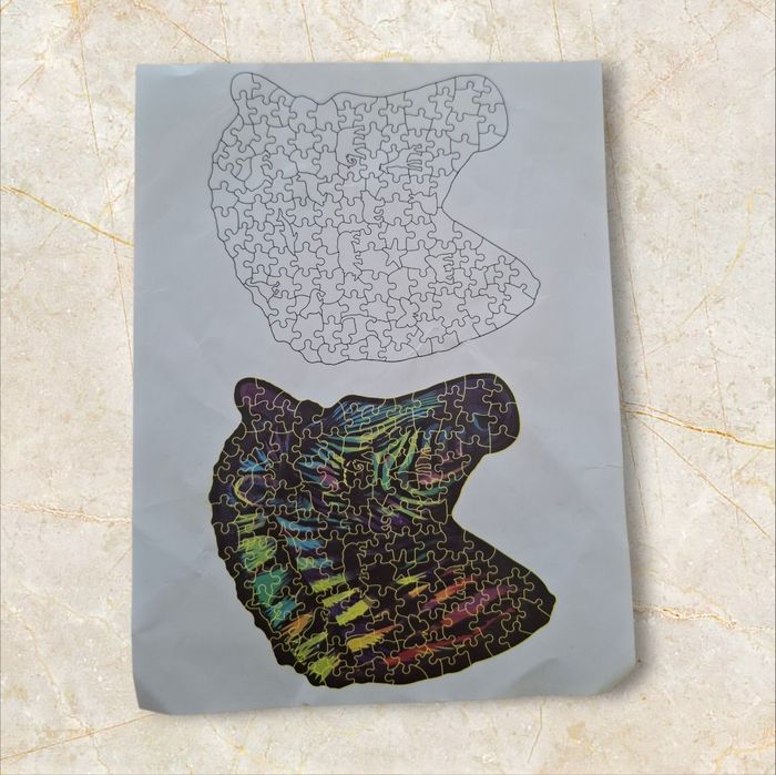 Puzzle zèbre 143 pièces - photo numéro 4