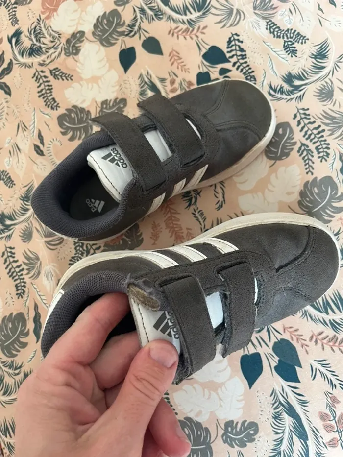 Baskets à scratch Adidas T27 - photo numéro 8
