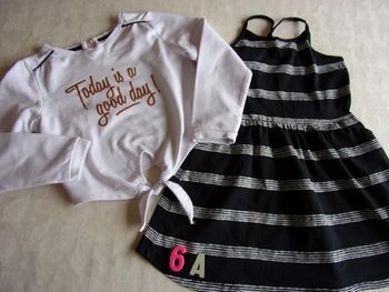 Bel Ensemble robe et T.Shirt - 6 ans