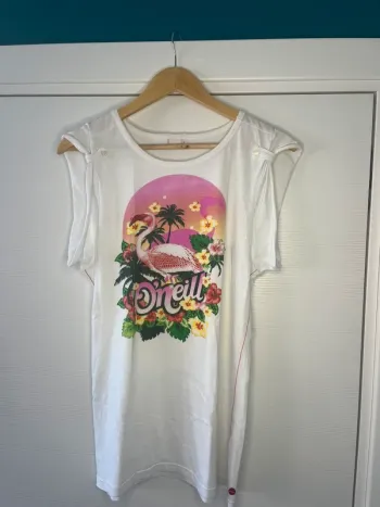 🔹 T-shirt Blanc Tropical – O’Neill 🔹
