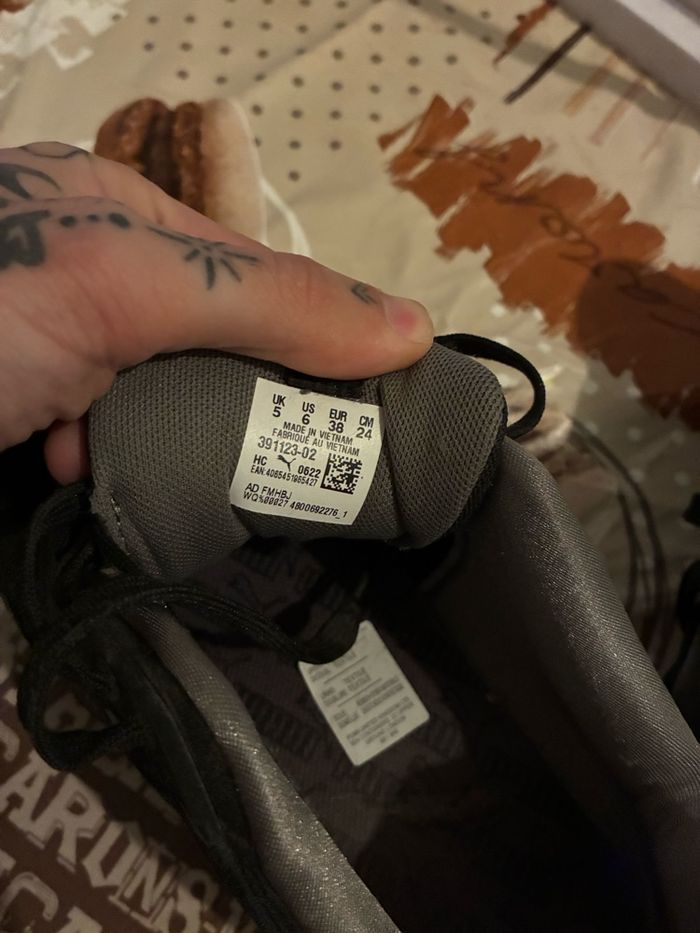 Baskets puma noires - photo numéro 5