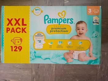 Couches Pampers premium protection Taille 3