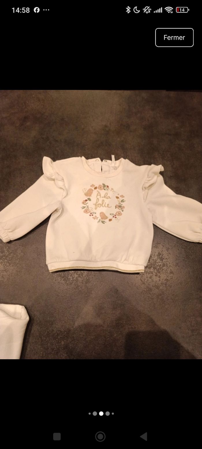 Lot de 5 pulls 12 mois - photo numéro 8