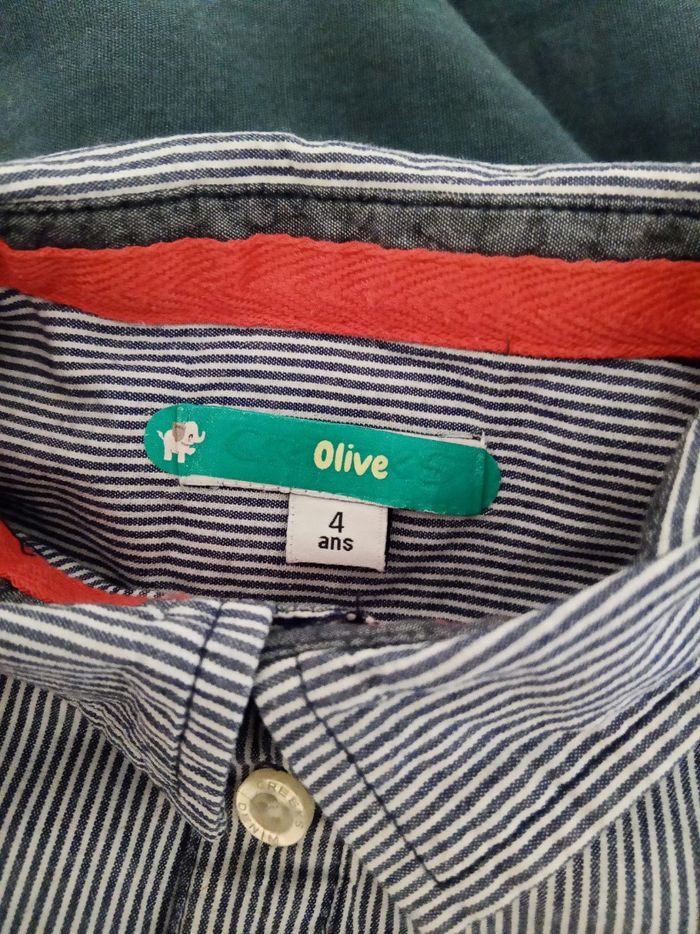 Chemise a rayures _ 4 ans - photo numéro 2
