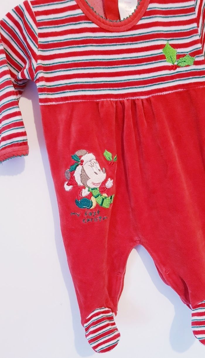 🎅 Pyjama en velours - Minnie - 3 mois 🎅 - photo numéro 4