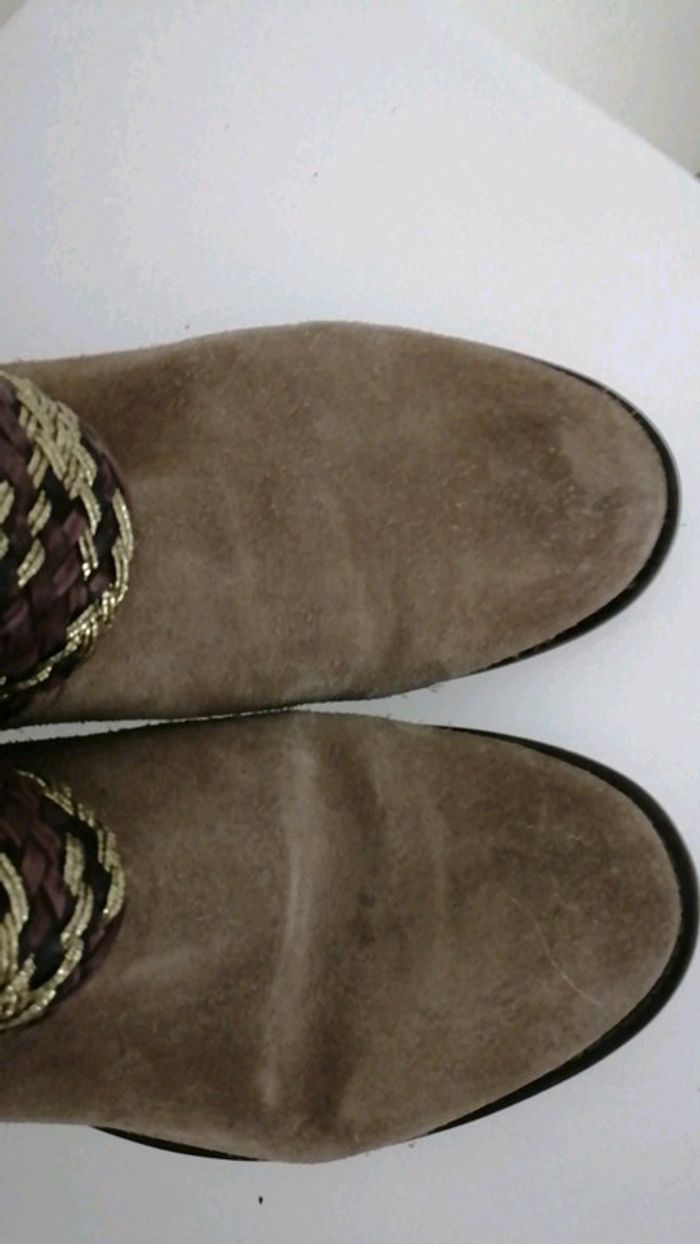 Boots femme cuir - photo numéro 2