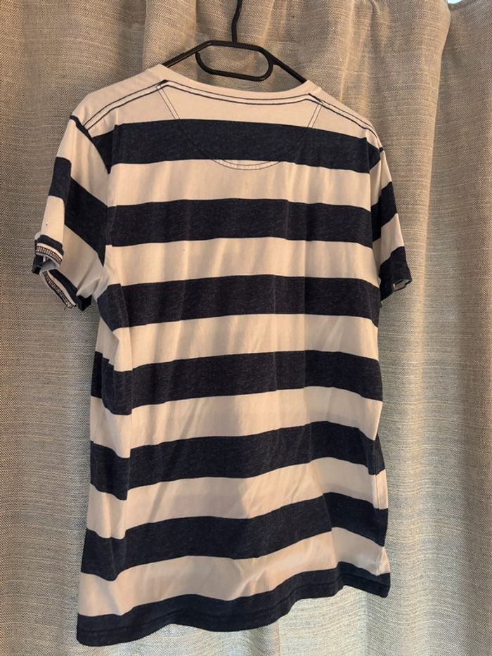 T-shirt à rayure Hollister - photo numéro 4