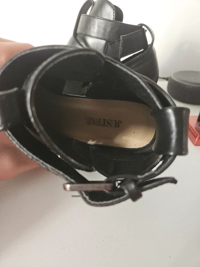 Bottines noir " Justfab/ taille 40" - photo numéro 5