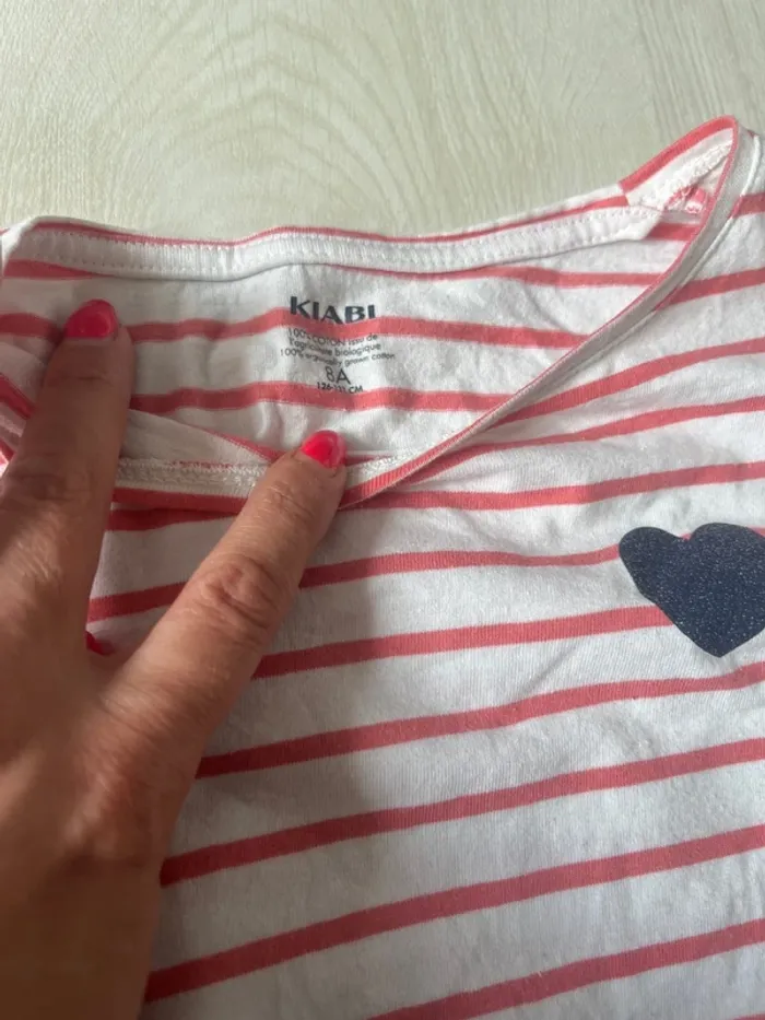 Lots t-shirt 8 ans - photo numéro 3