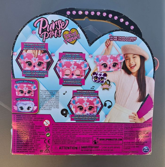 Purse pets print perfect : sac interactif koala - photo numéro 8