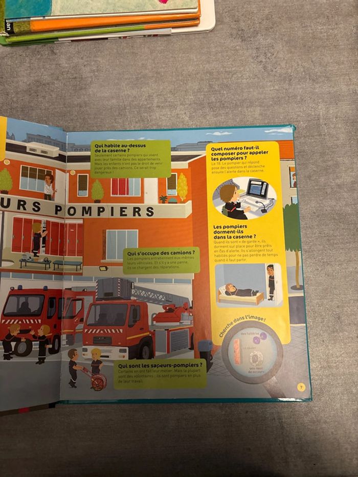 Livre questions-réponses les pompiers - photo numéro 2