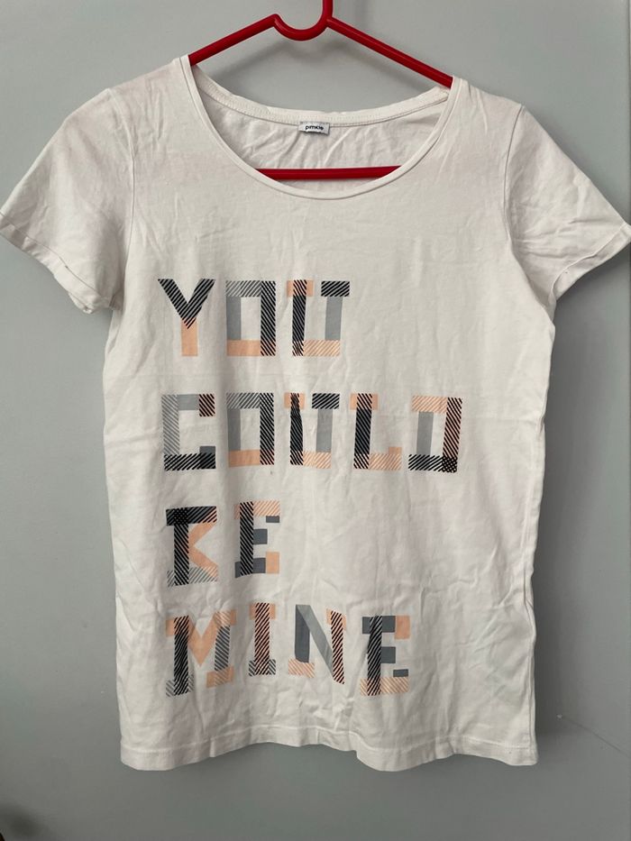 T-shirt blanc femme / Pimkie