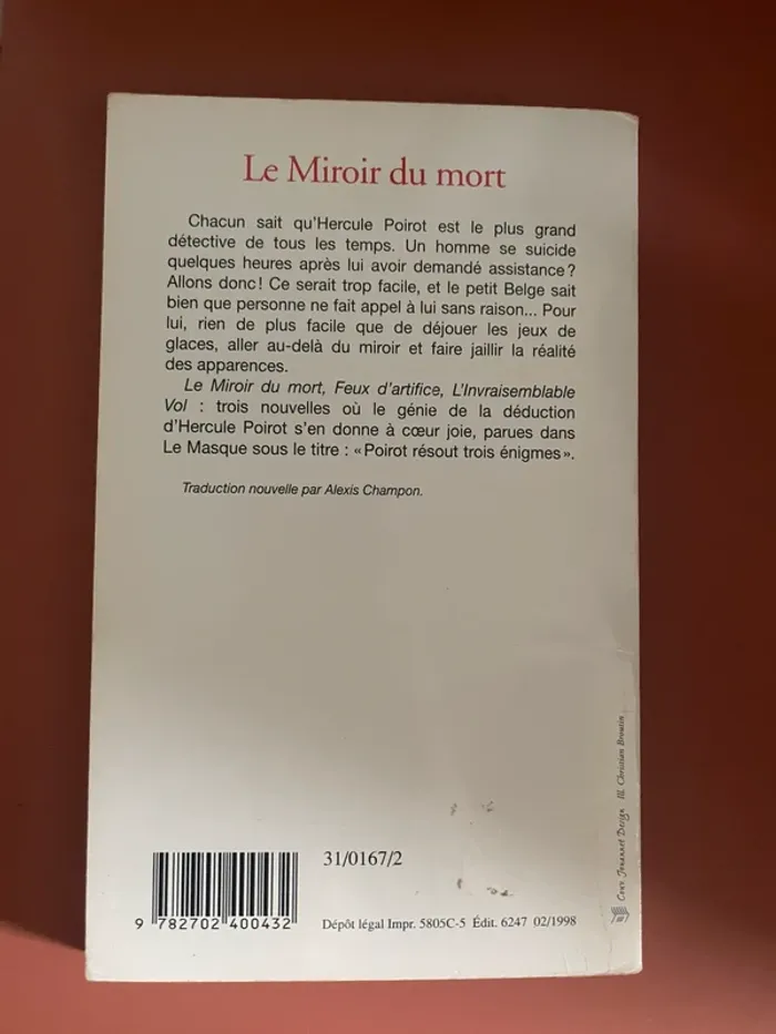 Le miroir du mort - photo numéro 2