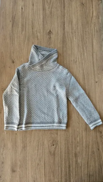 Pull col cheminée, garçon taille 5 ans, Okaïdi