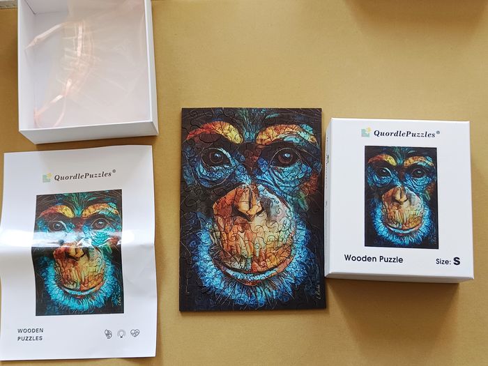 Puzzle en bois singe QuordlePuzzles ju