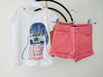 5 ans ensemble été teeshirt palomino et short Kiabi