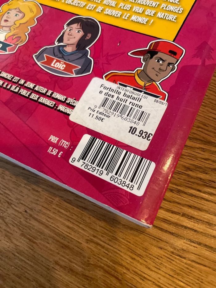 Livre Fortnite La bataille des huit runes - photo numéro 4