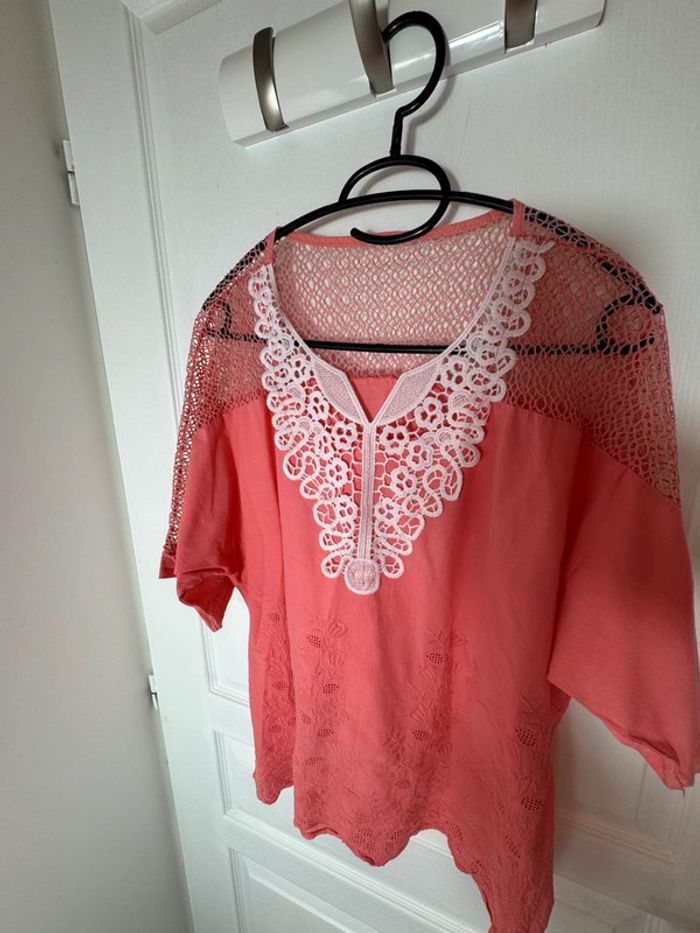 Blouse manches kimono neuf - photo numéro 3