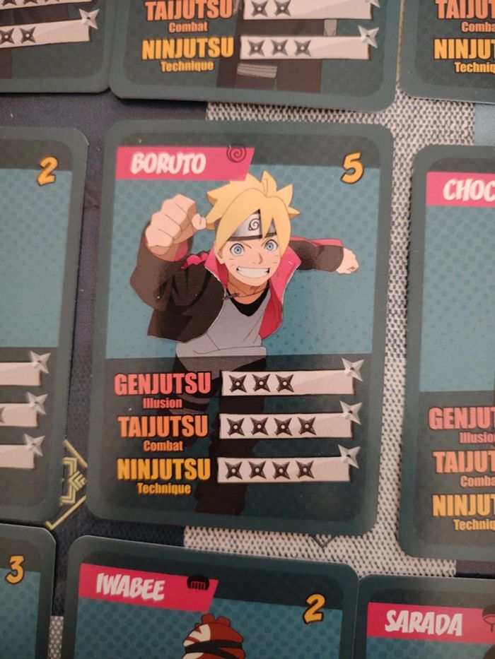 Lot cartes Boruto et pochette Naruto - photo numéro 6