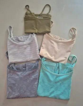 Lot de 5 débardeurs taille unique