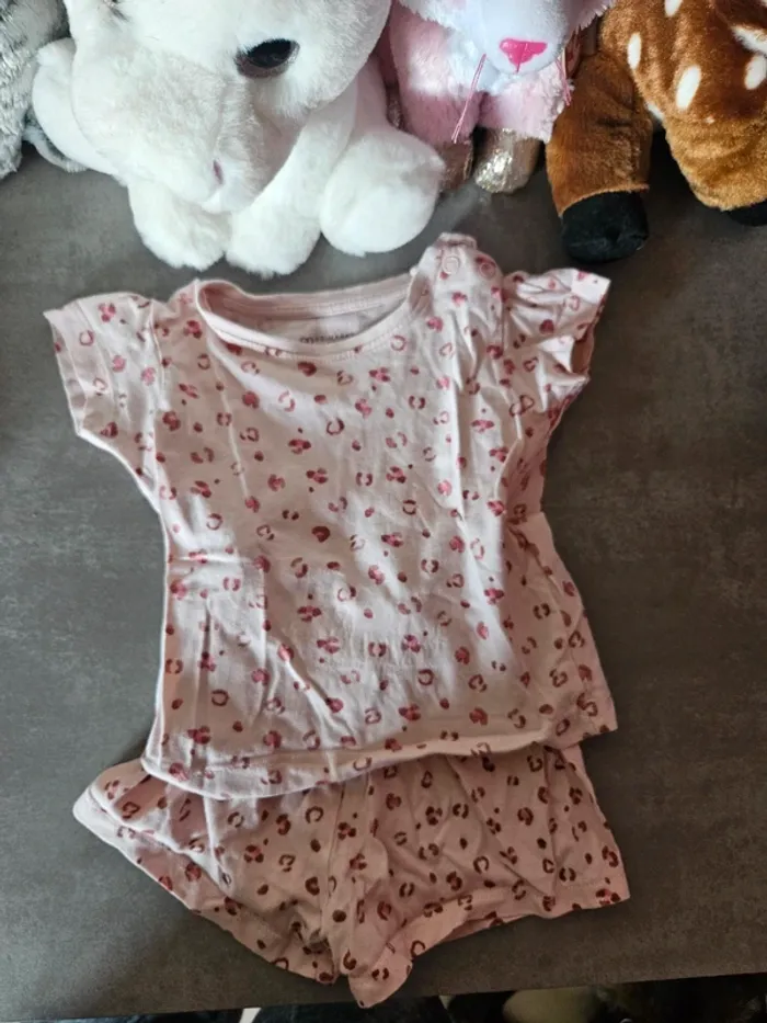 Ensemble short t-shirt 6-9mois