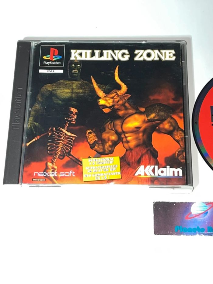 Killing Zone - PS1 Sans Notice Version PAL euro PlayStation Sony - photo numéro 2