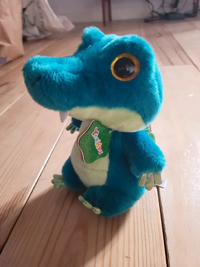 neuf peluche crocodile - photo numéro 3