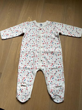 Pyjama velours 18m