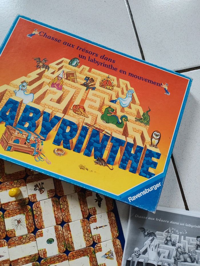 Jeu labyrinthe vintage - photo numéro 7