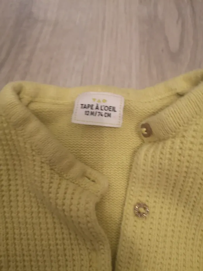 Gilet 12 mois - photo numéro 3